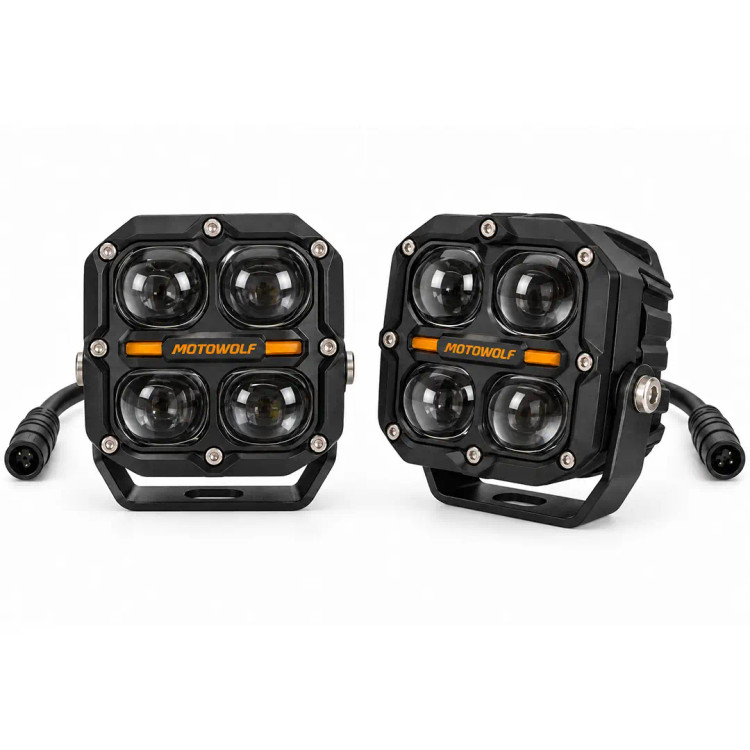 پروژکتور MotoWolf L3 Eyes of Thunder